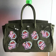 Gamystye оверсайз 40 см большая емкость Женская Холщовая Сумка военный зеленый Замок Япония стиль сумка на ремне, персональная сумка по индивидуальному заказу Y