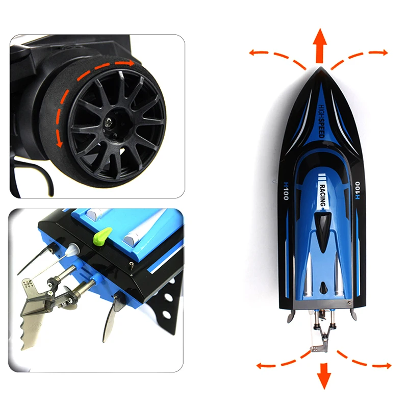 عالية الطاقة RC سباق قارب H100 Rc قارب 2.4 جرام RTF150M يعتمد نظام تبريد المحرك Rc السفينة عودة وظيفة VS FT010 RC قارب عالية الطاقة RC سباق قارب H100 Rc قارب 2.4 جرام RTF150M يعتمد نظام تبريد المحرك Rc السفينة عودة وظيفة VS FT010 RC قارب