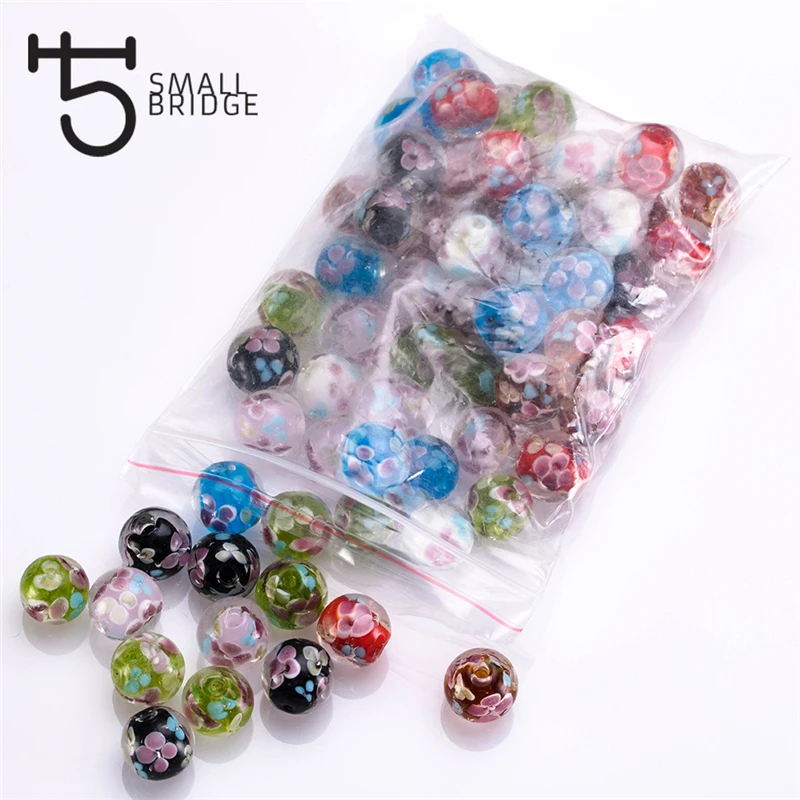 round lampwork beads (1)