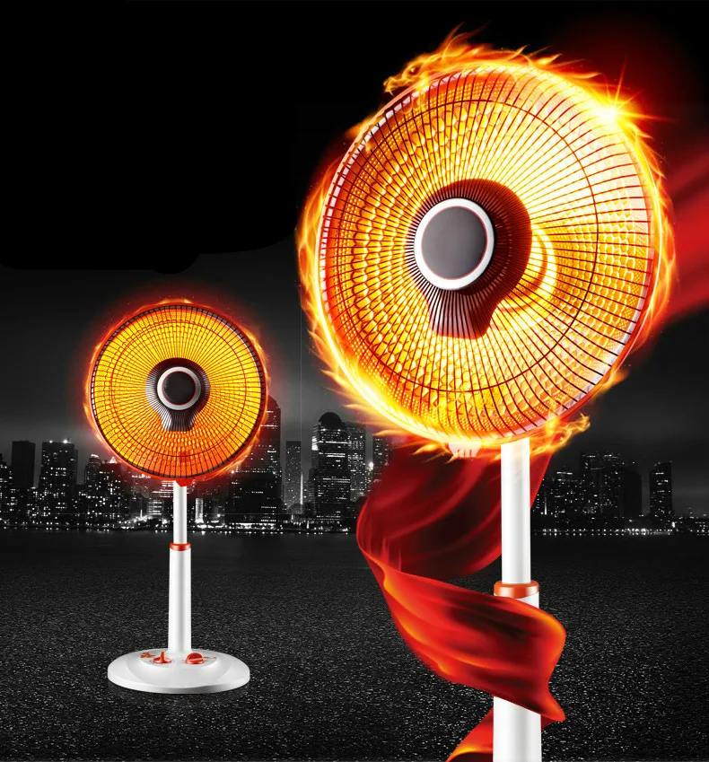 small sun heater is a large home electric energy saving shake head