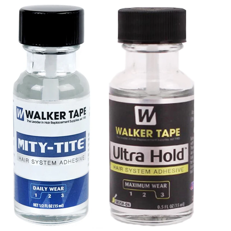 2 bottles together Waterproof hair glue ultra hold and MITY TITE LACE