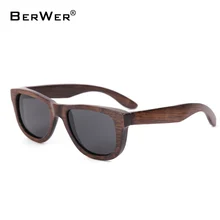 BerWer, новинка,, мужские и женские солнцезащитные очки маленького размера, бамбуковые солнцезащитные очки, деревянная оправа, солнцезащитные очки ручной работы