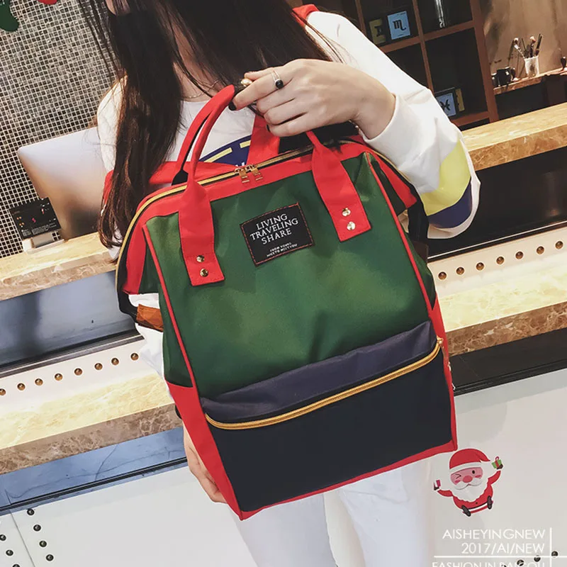 Mummy Diaper Bag Large Capacity Baby Care Nappy Nursing Bags Multifunction Travel Maternity Backpack Milk Bottle Warmer BB6069 (10)