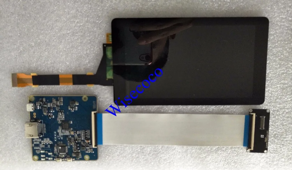 5,5 дюймовый 2K ЖК-экран LS055R1SX04 HDMI к MIPI плата контроллера SLA принтер с защитой экрана удалена подсветка