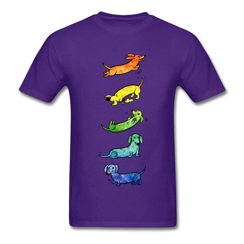 Watercolor Dachshunds_purple