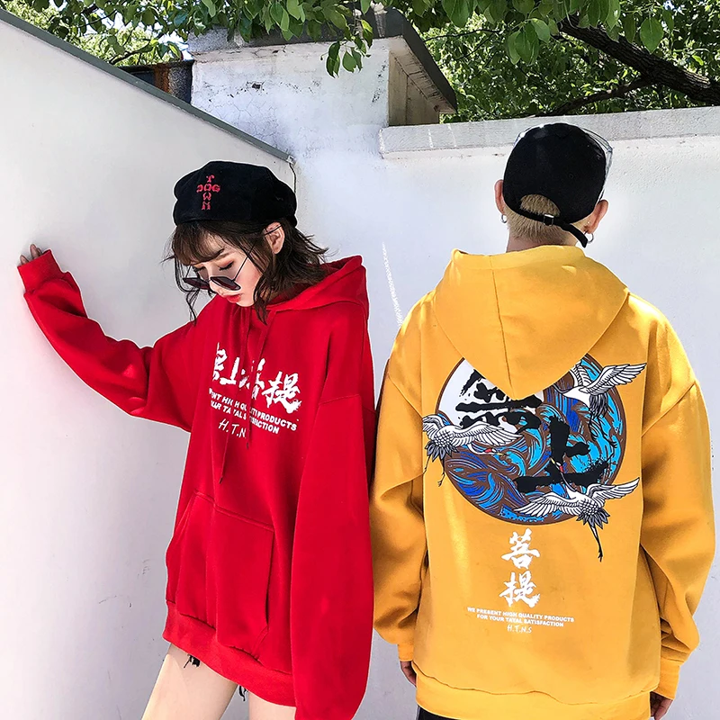 

Fashion Casual Men's Hoodie Spring And Autumn New S-4XL Cotton Printed Loose Pullover Four-color Personality Youth Popular
