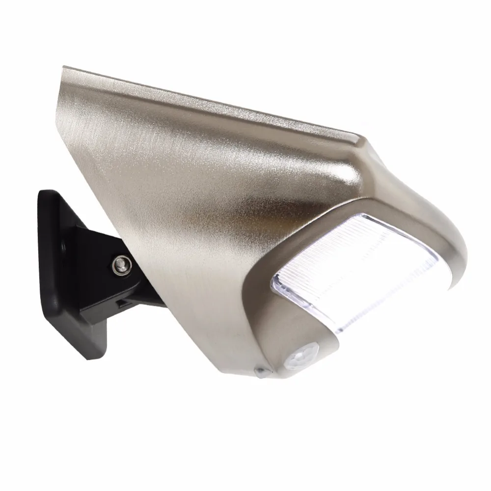 Lâmpada de Parede para Pátio Luz do Sensor de Movimento de Dbf Luz de Segurança sem Fio Impermeável Solar Powered Flood Light 600lm 4 Modo Quintal 36led 4 Lâmpadas solares