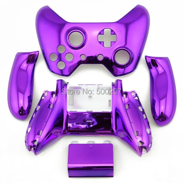 

Free Shipping Chrome Purple Housing Replace Parts For Xbox One Controller Shell