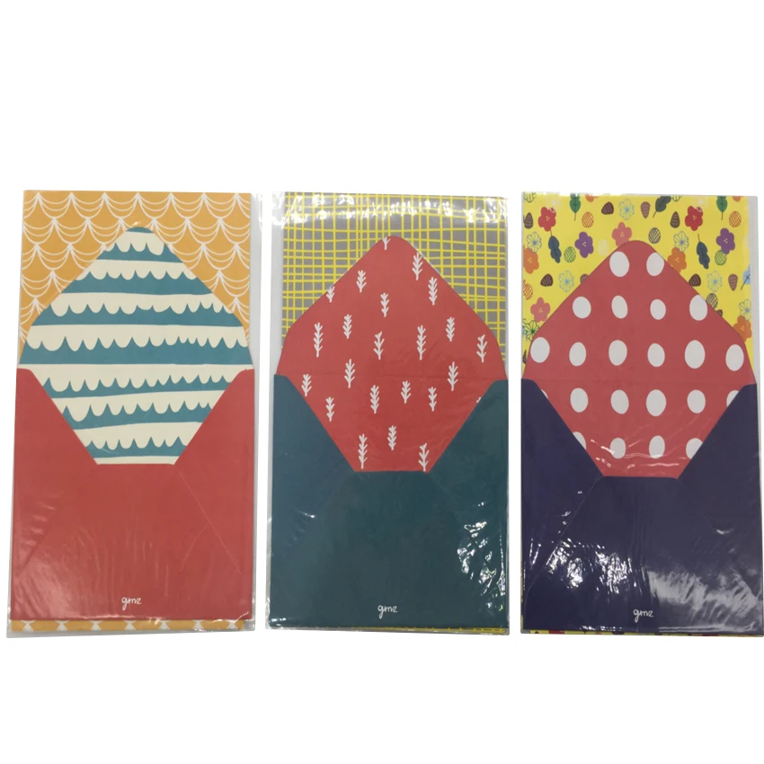 

1pack/lot 9*12cm Cute Leaves envelopes DIY Multifunction Mini envelopes