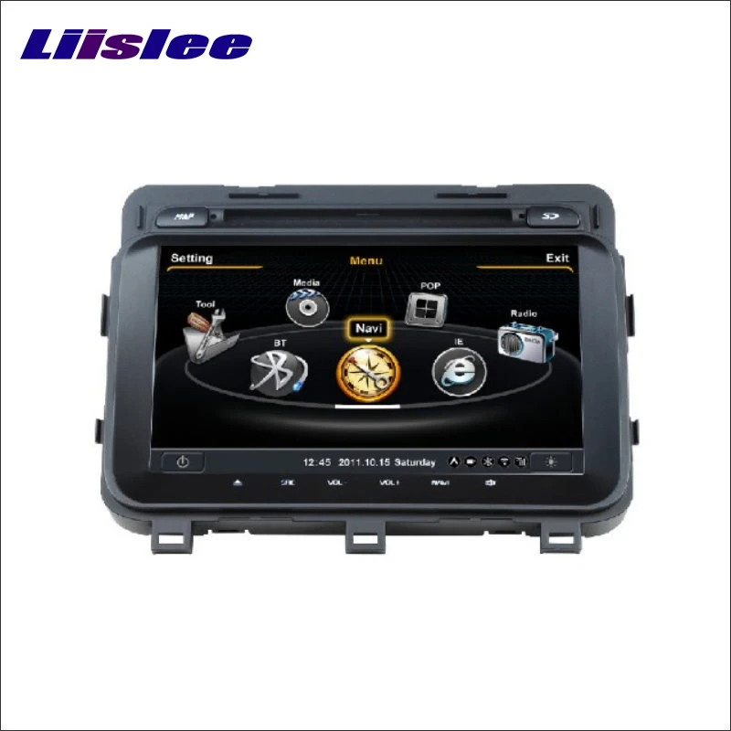 Best Liislee For KIA Magentis 2011~2014 Car Radio Audio Video Stereo CD DVD Player GPS Nav Navi Map Navigation S160 Multimedia System 2