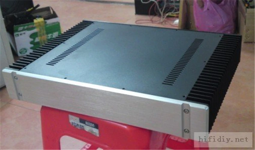 B 042 CNC чехол для корпуса из алюминия DIY аудио усилителя мощности 430*311*70 мм 430 * 311 70
