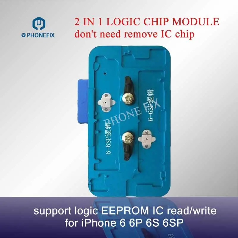 PHONEFIX JC Pro1000s Baseband Logic EEPROM IC программист батарея для наушников кабель для передачи данных инструмент для тестирования для iPhone 5 6 6S 7 7P 8