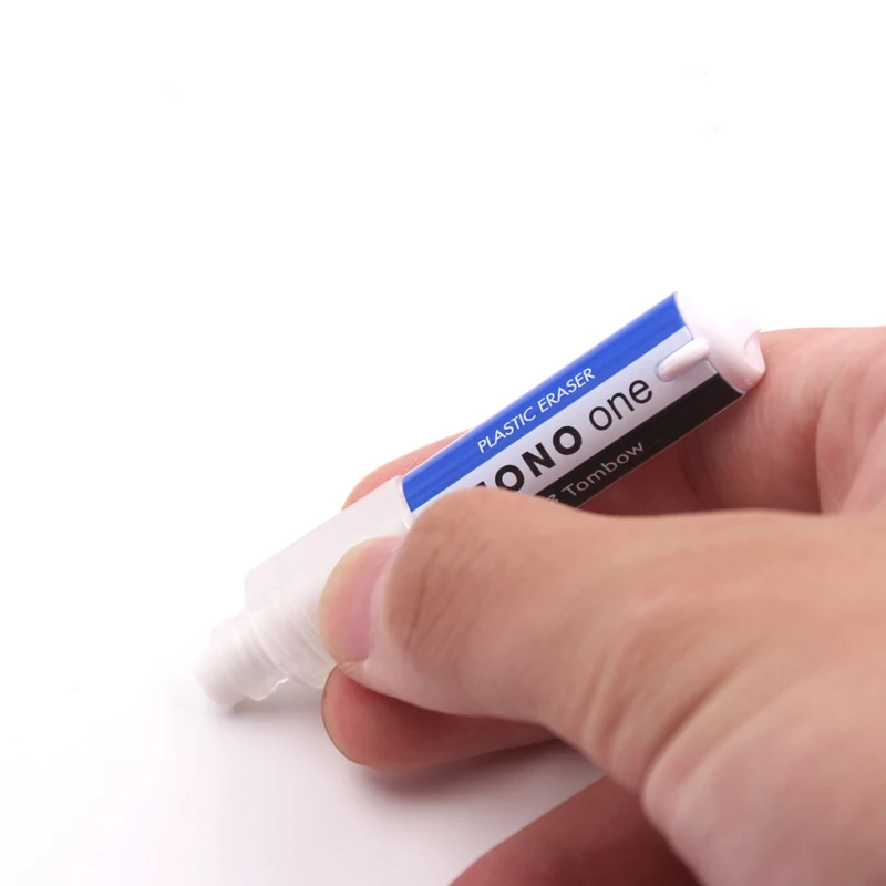 LifeMaster 일본 TOMBOW MONO 원 홀더 지우개 립스틱, 10 주년 기념 한정 메탈릭 바디, 강한 닦기 EH-SSM