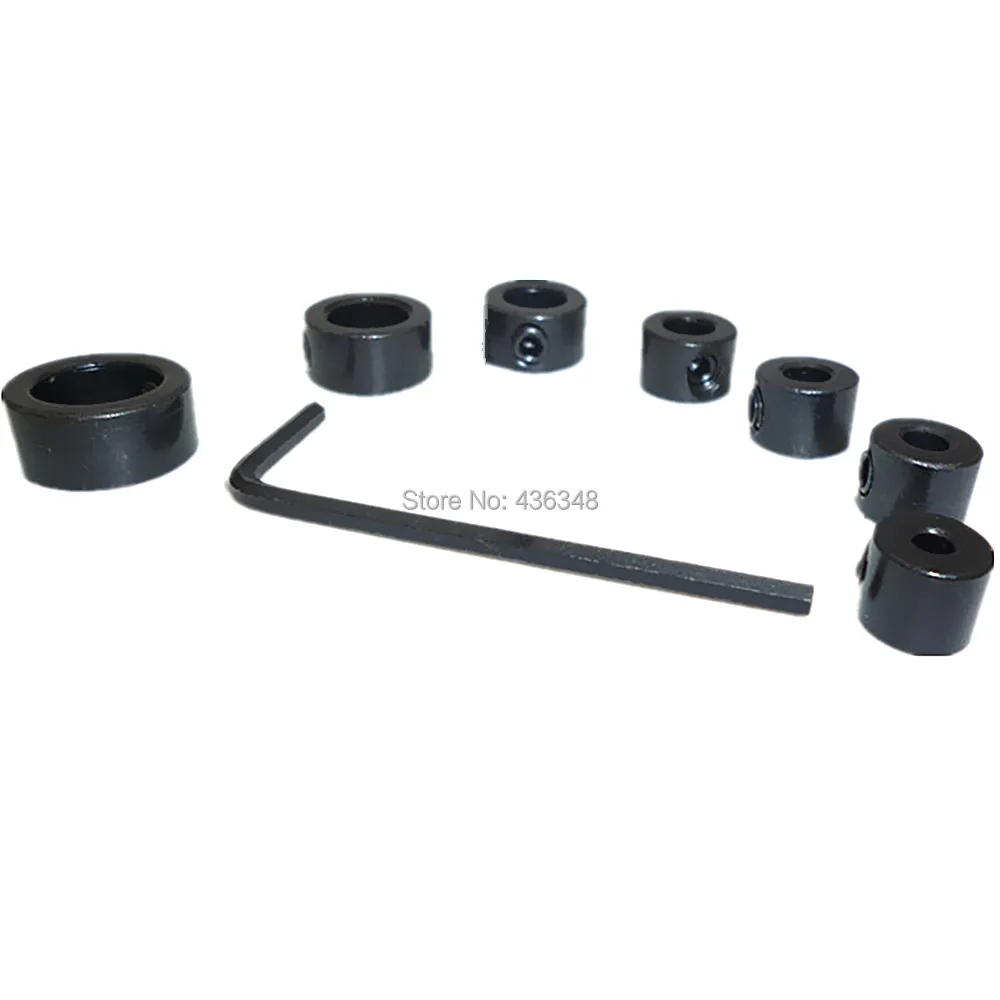 Woodworking Drill Bit Depth Stop Collars Ring Positioner Drill Locator wood working drill bit set Locator
