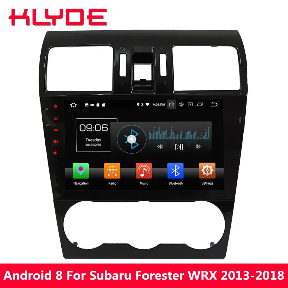 

KLYDE Octa Core Android 8.0 4GB RAM 32GB ROM Car DVD Multimedia Player For Subaru Forester XV WRX 2013 2014 2015 2016 2017 2018