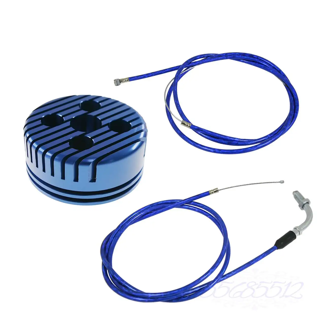 

CNC Cylinder Head & Throttle Line Fit 80cc 2 Stroke Engine Motorized Bike
