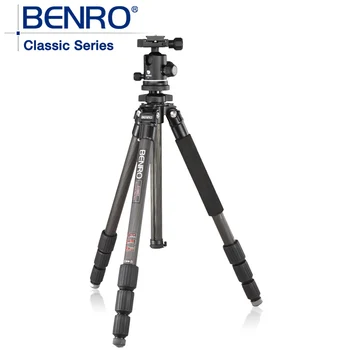 

BENRO C1580TB1 Pro Carbon Fiber Tripod kitsWith B1 Ballhead Bubble Level Monopod 4 Section+ Carrying Bag Kit, Max loading 12kg