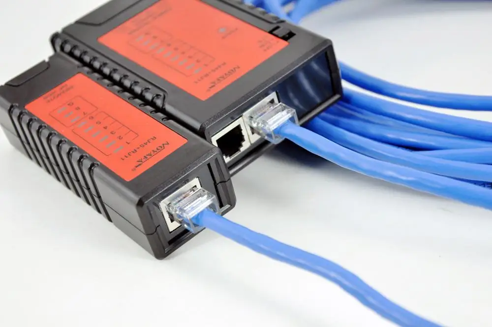 Оригинальный NOYAFA NF 468 сетевой кабель тестовый er Lan Cat5 RJ45 набор инструментов Cat 5 6