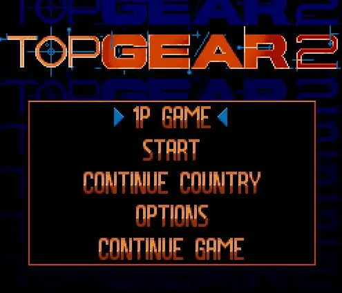 Top Gear 2 USA версия 16 бит большая серая игровая карта для игроков NTSC/PAL|16 bit|16 bit game cardbit