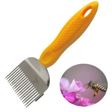 1 шт., медовая лопата, разворачивающая вилка, медовая расческа, игольчатая ручка, оборудование для пчеловодов, приспособления для выращивания, коробка с пчелами, инструмент