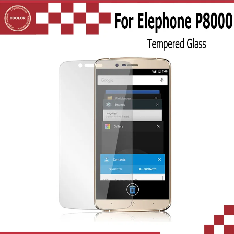 Ocolor защитная пленка из закаленного стекла для Elephone P8000 Взрывозащищенная