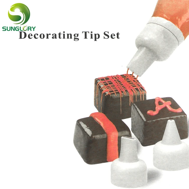 5PCS SET Plastic Icing Decorating Tip Set Piping Tips Fondant DIY Baking Cake Tools 5PCS SET Plastic Icing Decorating Tip Set Piping Tips Fondant DIY Baking Cake Tools
