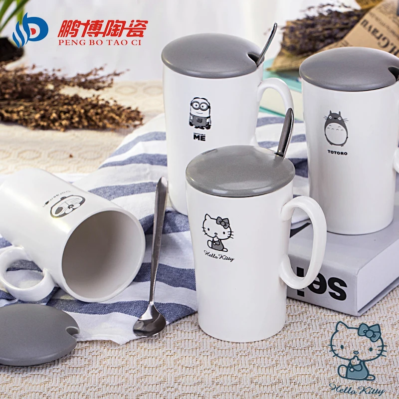 1 шт. 300 мл Кружка Мультфильм Jingdezhen Керамические Кофе Молоко Чашки Офис Завтрак