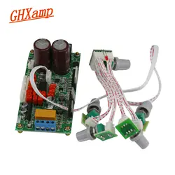 Ghxamp 2,1 сабвуфер усилитель доска LM1875 + TDA7265 Amp 15 Вт + 15 Вт + 40 Вт 8OHM Динамик BTL бас Выход Dual AC 12 В с охлаждения