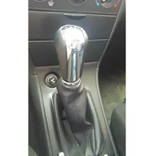 5 Speed/ 6 Gear Car Shift Gear knob + Leather Boot Gaitor Cover For Toyota Corolla 1998- 2003 2004 2005 2006 2007 2008 2009 appdee black artificial leather car steering wheel cover for toyota corolla 2004 2006 caldina 2002 2007