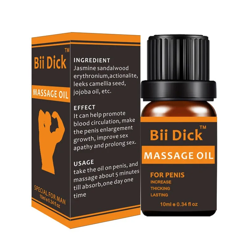 

10ml Dick Penis Enlargement Oil man aphrodisiac Thickening Increase cock Growth Permanent Delay Products Pumps Enlarger