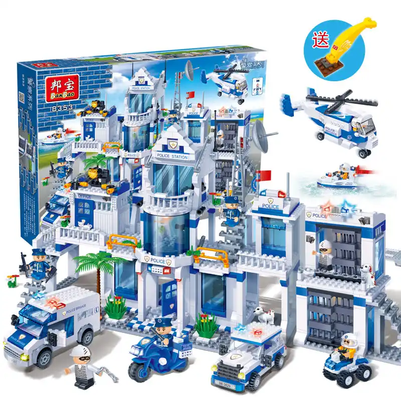 big lego police station