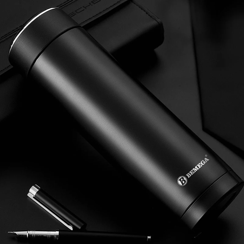 

316 Stainless Steel Vacuum Flasks 500ml Tea Thermos Cup with Removable Tea Infuser Coffee Milk Travel Thermo Bottle Gifts