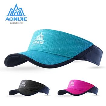 

AONIJIE Women Men Outdoor Running Empty Top Hat Sport Marathon Visor Cap Ultralight Quick Dry Camping Hiking Anti UV Caps