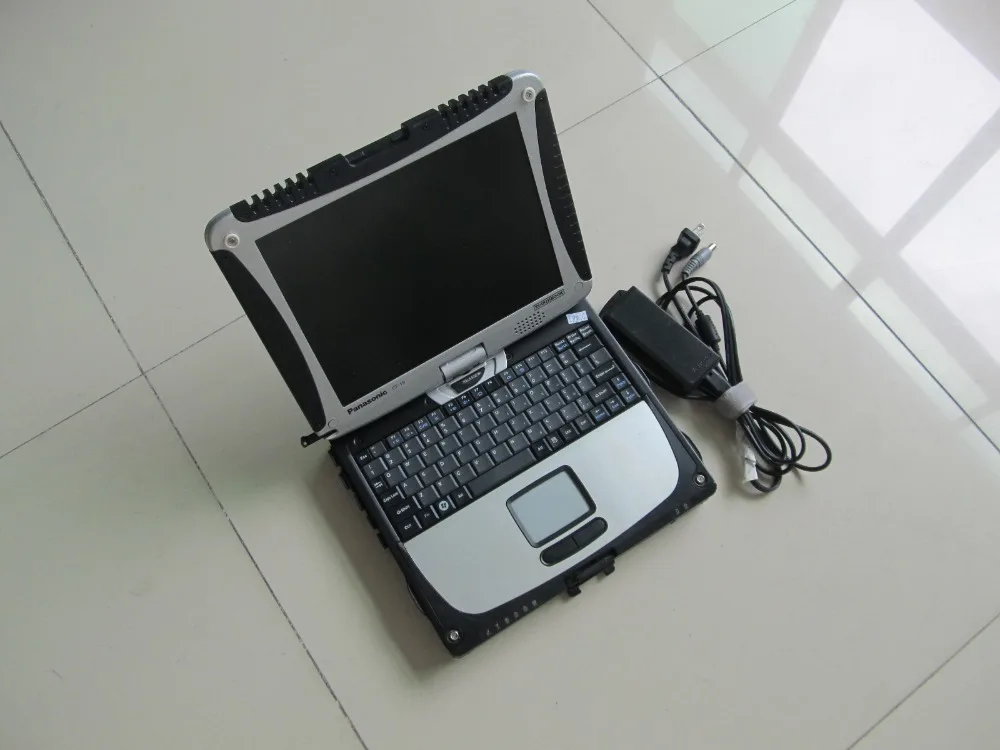  car diagnostic computer toughbook cf19 laptop touch screen with hdd for mb star c3 c4 c5 for bmw ic