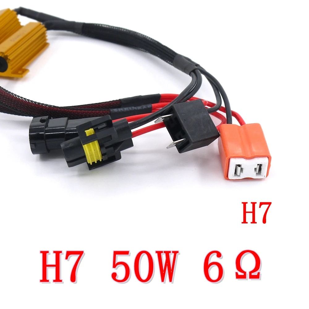 2 шт. противотуманные фары 50 Вт 6 Ом H4 H7 H8 H11 9005 9006 9008 H13|Аксессуары для фар авто| |