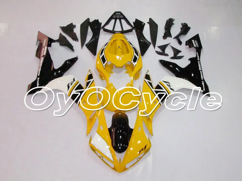 

For Yamaha 04-06 YZFR1 YZF-R1 YZF R1 Motorcycle Fairing Bodywork Kit ABS Plastic Injection 2004 2005 2006 Yellow Black