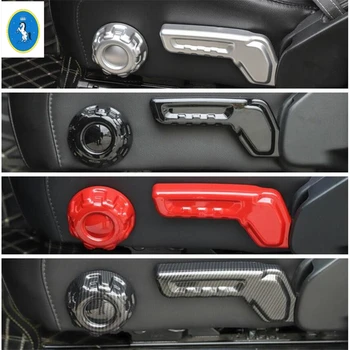 

Yimaautotrims Auto Accessory Seat Adjustment Memory Button Switch Frame Cover Trim 2 Piece Fit For Jeep Wrangler JL 2018 - 2020