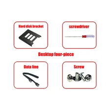 2,5-3,5 полка для жесткого диска SSD HDD металлический адаптер Монтажный кронштейн держатель для жесткого диска док-станция для ПК держатель жесткого диска