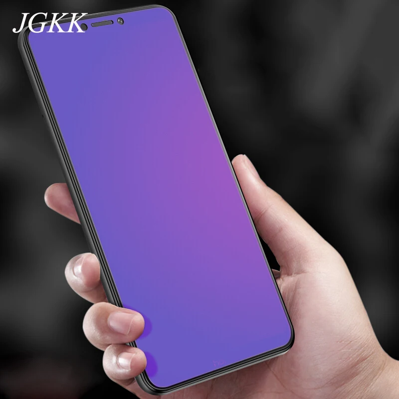 

JGKK Anti Blue Matte Tempered Glass for Honor Note 10 Anti-blue Frosted Screen Protector for Honor Note 10 Anti Fingerprints