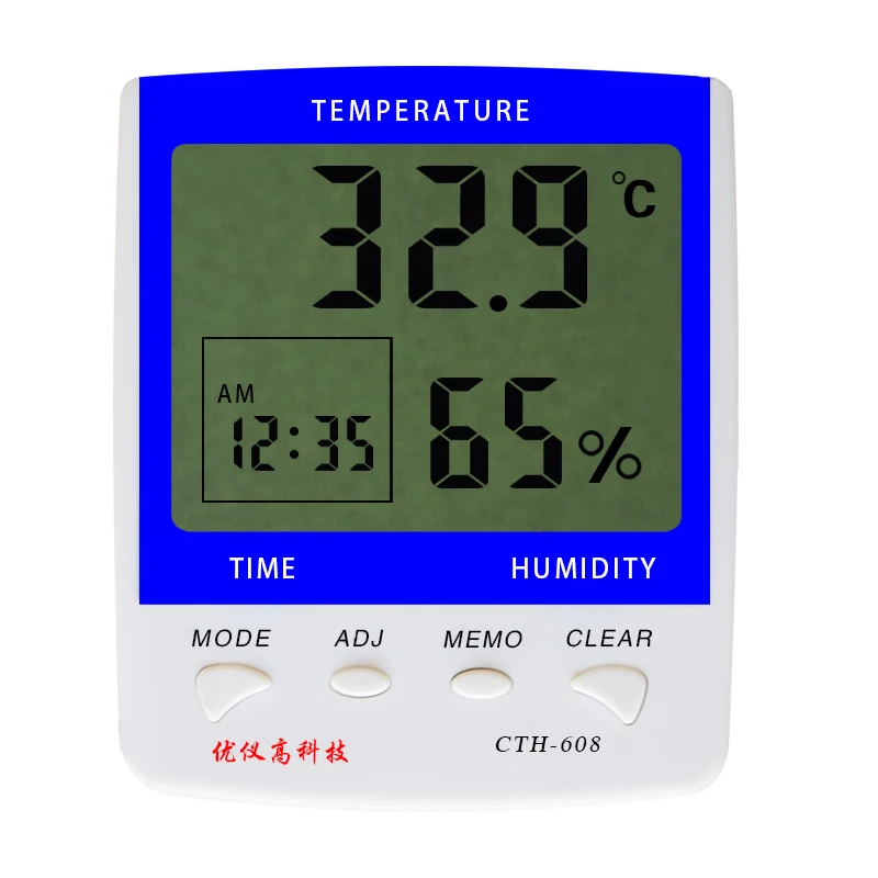 UYIGAO CTH 608 Digital thermometer High accuracy LCD Digital