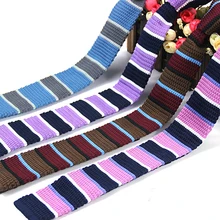 Галстуки в полоску Для мужчин аксессуары тонкий 6 см трикотажные мужские галстуки в полоску модные галстуки