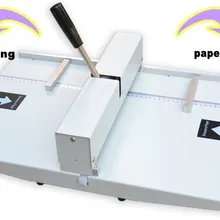 New Hand Paper Creasing Machine and Perforating Machine 2 in 1 Combo 340mm