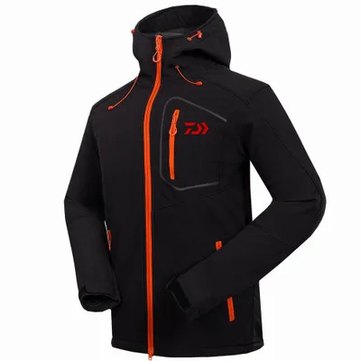 

Autumn And Winter New DAIWA Fishing Suits Outdoor Assault Waterproof Warm Breathable Fleece Soft Jacket Zipper Fishing Shirt