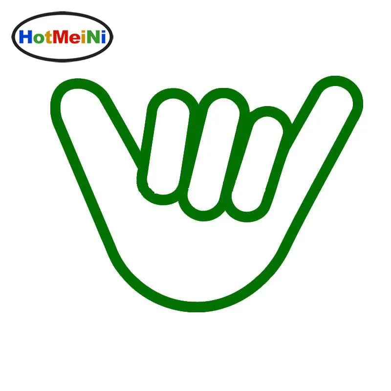 Стайлинг автомобиля HotMeiNi прикольные жесты для серфинга 6 шт. все хорошо