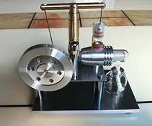 Hot Air Stirling Engine Model Education Toy Electricity Power Sc02