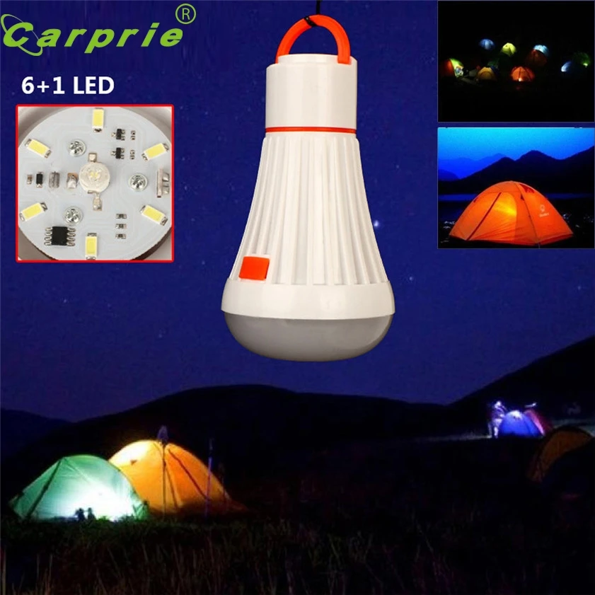 CARPRIE 2017 Super Outdoor Camping Hanging LED Tent Light