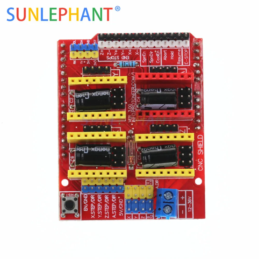 A4988 سائق CNC درع لوح تمديد V3 حفارة درع 3D طابعة CNC ل arduno CNC درع V3 A4988 سائق CNC درع لوح تمديد V3 حفارة درع 3D طابعة CNC ل arduno CNC درع V3