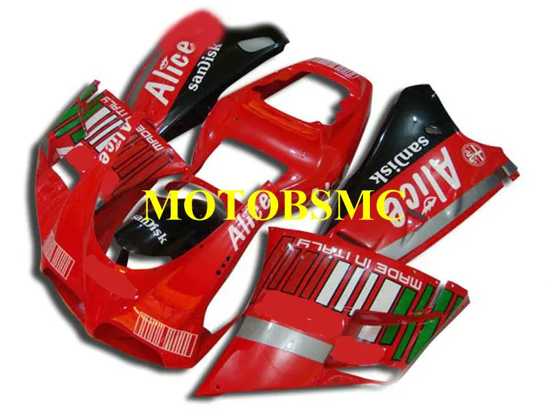 

Custom Motorcycle Fairing Kit for DUCATI 748 916 03 04 05 Ducati 996 998 2003 2004 2005 ABS Cool Red Fairings set+gifts DB25