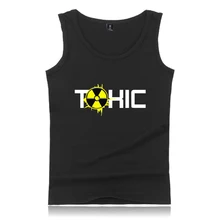 Токсичных «мстители» Топы токсичных Для мужчин s Повседневное летняя одежда хип-хоп танк Для мужчин модный бренд Костюмы