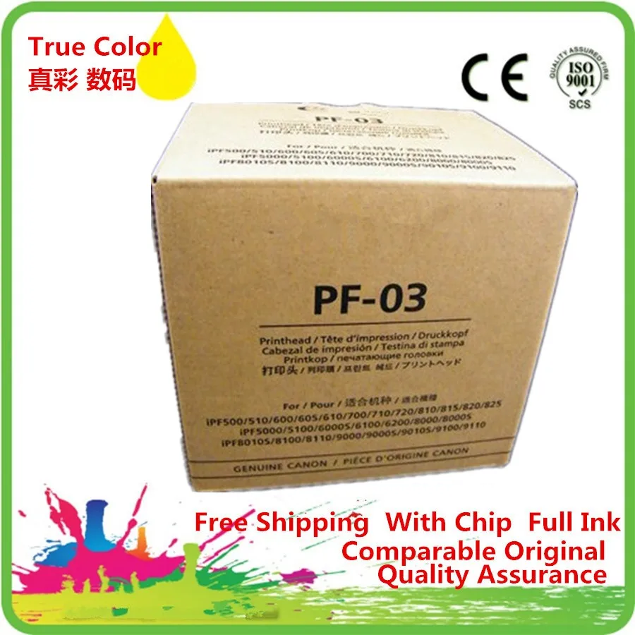 

PF-03 PF 03 PF03 Printhead Print Head Remanufactured For Canon iPF 500 510 600 605 610 700 710 720 810 815 820 825 iPF5000 6000S
